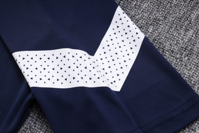 Olympique de Marseille 22/23 Polo Shirt Navy Blue - 图片 4