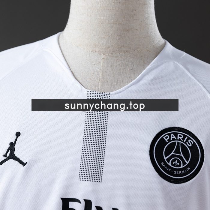 PSG 2018/2019 Retro White Jersey - 图片 7