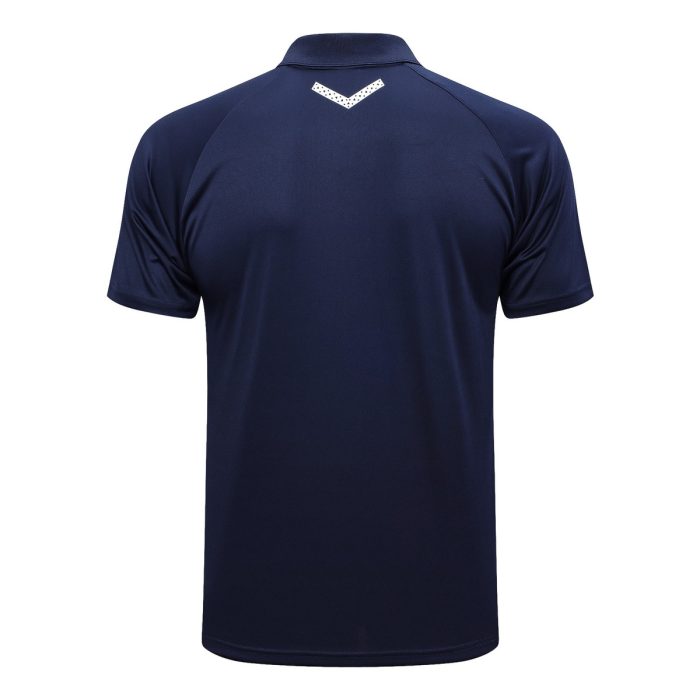 Olympique de Marseille 23-24 Polo Shirt Navy Blue - 图片 8