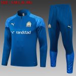 Olympique de Marseille 23-24 Half-Zip Jacket Navy Blue