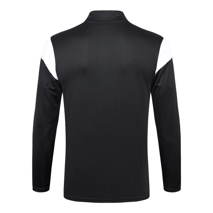 Olympique de Marseille 23-24 Half-Zip Jacket Black (White Badge) - 图片 7