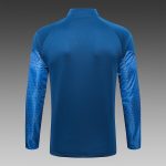 Olympique de Marseille 23-24 Long Sleeve Training Top Blue - 图片 3