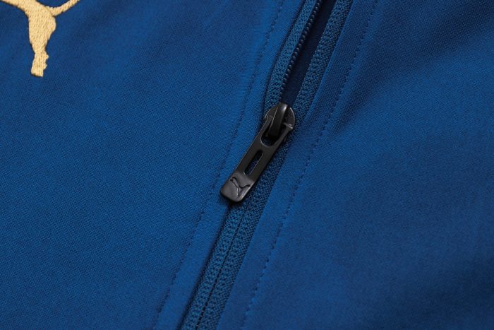 Olympique de Marseille 23-24 Long Sleeve Training Top Blue - 图片 7