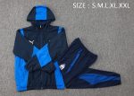 Olympique de Marseille 23-24 Blue Windbreaker - 图片 2