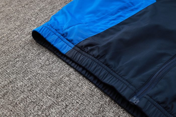 Olympique de Marseille 23-24 Blue Windbreaker - 图片 5