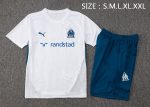 Olympique de Marseille 24-25 White Short Sleeve Training T-Shirt - 图片 2