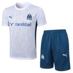 Olympique de Marseille 24-25 White Short Sleeve Training T-Shirt - 图片 8