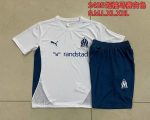 Olympique de Marseille 24-25 White Short Sleeve Training T-Shirt - 图片 9