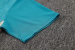 Olympique de Marseille 24-25 Short Sleeve Training Shirt Lake Blue - 图片 6