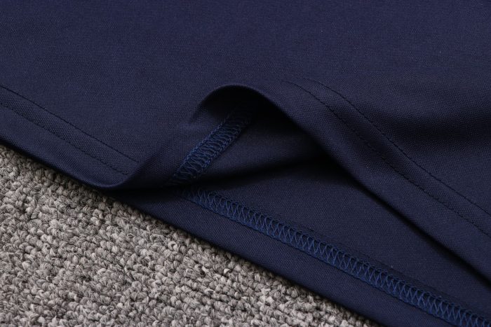 Olympique de Marseille 22/23 Polo Shirt Navy Blue - 图片 2