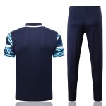 Olympique de Marseille 22/23 Polo Shirt Navy Blue - 图片 6