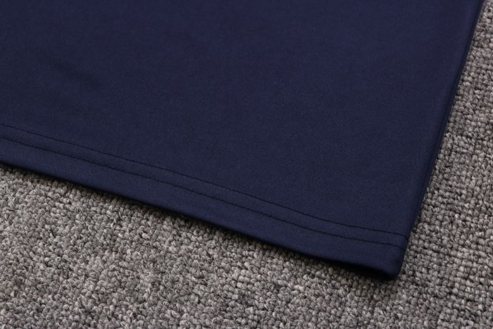 Olympique de Marseille 22/23 Polo Shirt Navy Blue - 图片 8