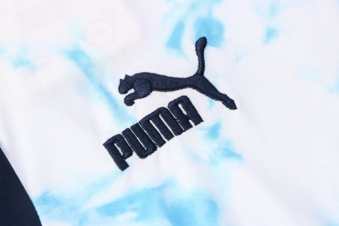 Olympique de Marseille 22/23 Light Blue Vest (Upper Spray Print) - 图片 5