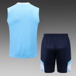 Olympique de Marseille 22/23 Light Blue Vest (Upper Spray Print) - 图片 6