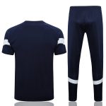 Olympique de Marseille 22-23 Training Short Sleeve Set in Royal Blue (with Pants) - 图片 7