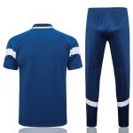 Olympique de Marseille 22/23 Polo Shirt Navy Blue with White Trim - 图片 7