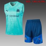 Olympique de Marseille 23-24 Vest Lake Blue