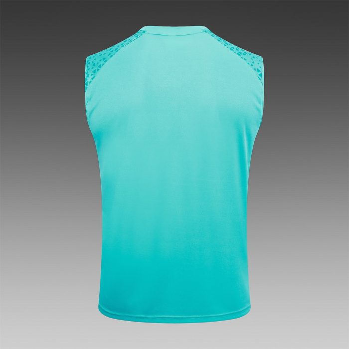 Olympique de Marseille 23-24 Vest Lake Blue - 图片 8