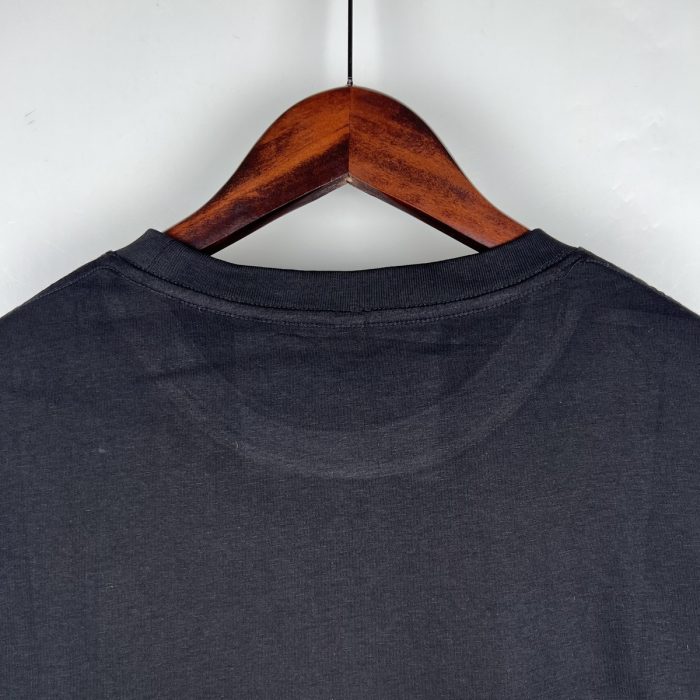 23/24 PSG Cotton T-Shirt Black - 图片 2