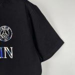 23/24 PSG Cotton T-Shirt Black - 图片 5