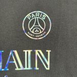 23/24 PSG Cotton T-Shirt Black - 图片 7