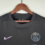 23/24 PSG Cotton T-Shirt Black - 图片 8