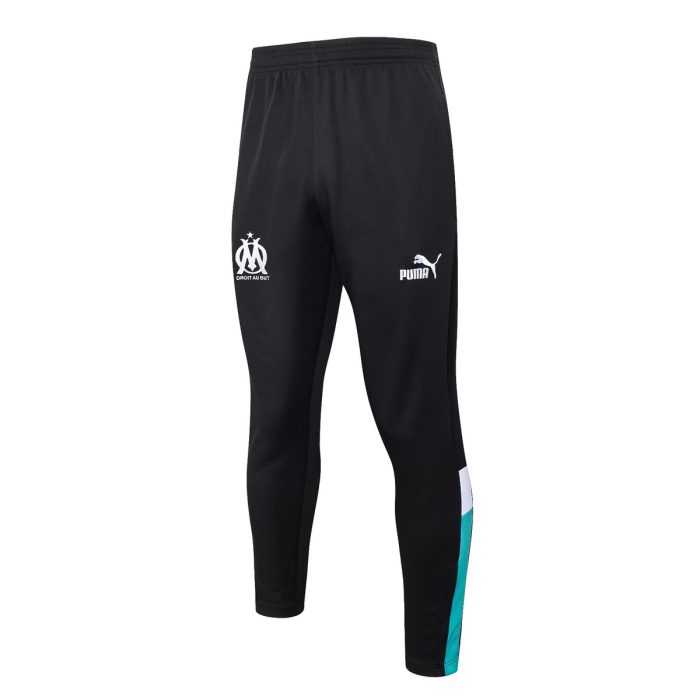 Olympique de Marseille 23-24 Black Training Jacket with White and Blue Shoulder - 图片 7