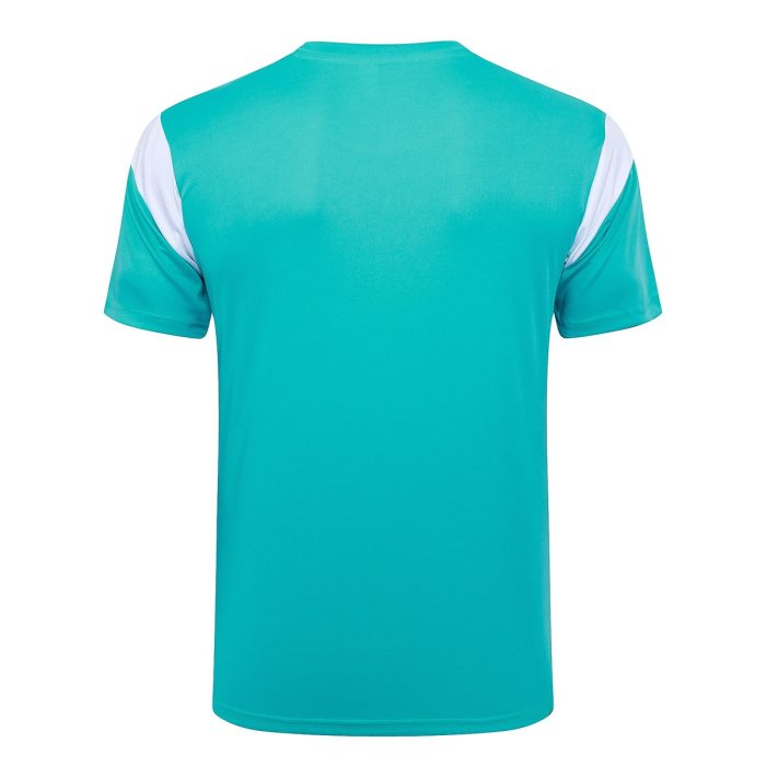 Olympique de Marseille 23-24 Short Sleeve Training Set in Lake Blue (with Pants) - 图片 7