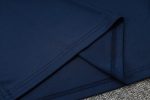 Olympique de Marseille 23-24 Short Sleeve Training Suit in Royal Blue (with Pants) - 图片 4