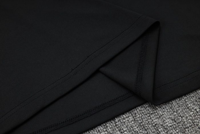 Olympique de Marseille 23-24 Black Short Sleeve Training Suit - 图片 4