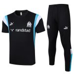 Olympique de Marseille 23-24 Black Short Sleeve Training Suit - 图片 8