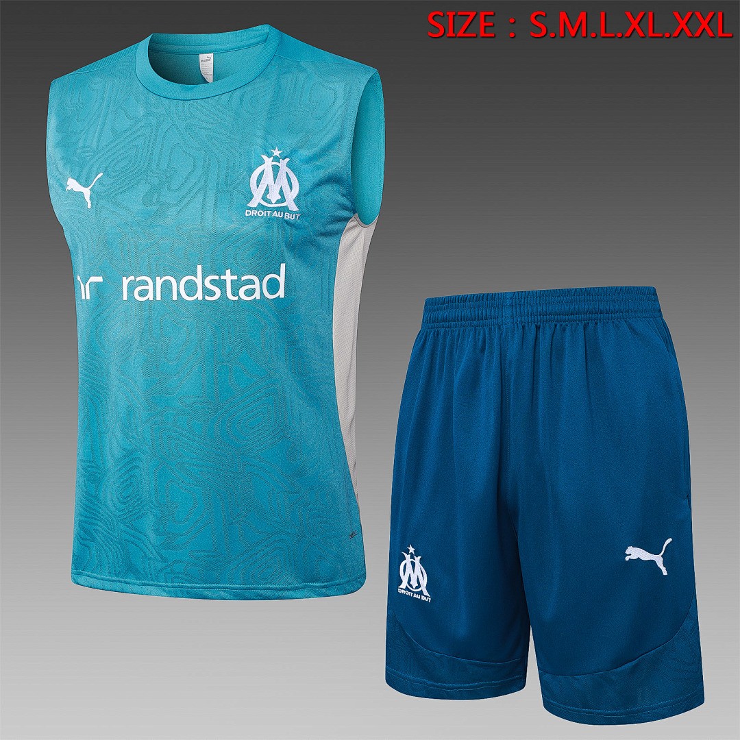 Olympique de Marseille 24-25 Blue Vest