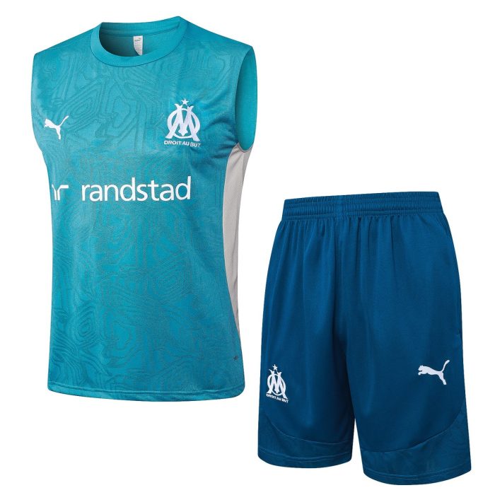 Olympique de Marseille 24-25 Blue Vest - 图片 8