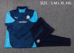 Olympique de Marseille 25/26 Half-Zip Jacket Blue Spray - 图片 2