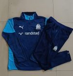 Olympique de Marseille 25/26 Half-Zip Jacket Blue Spray - 图片 9