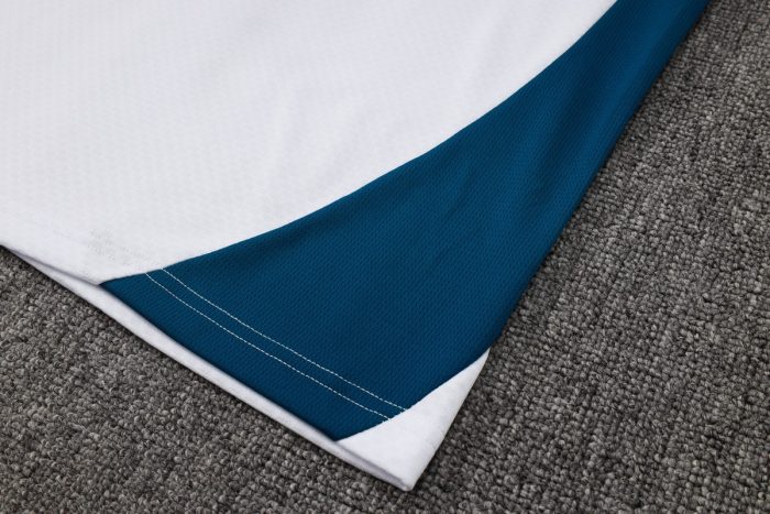 Olympique de Marseille 24-25 White Half-Zip Jacket (Player Version) - 图片 5