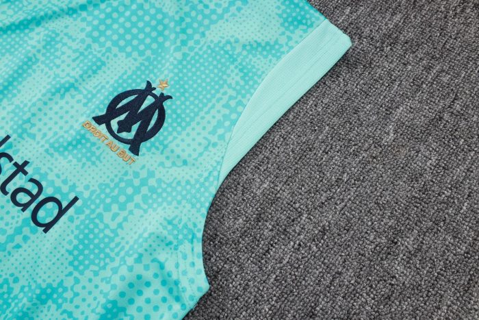 Olympique de Marseille 23-24 Vest Light Green - 图片 5