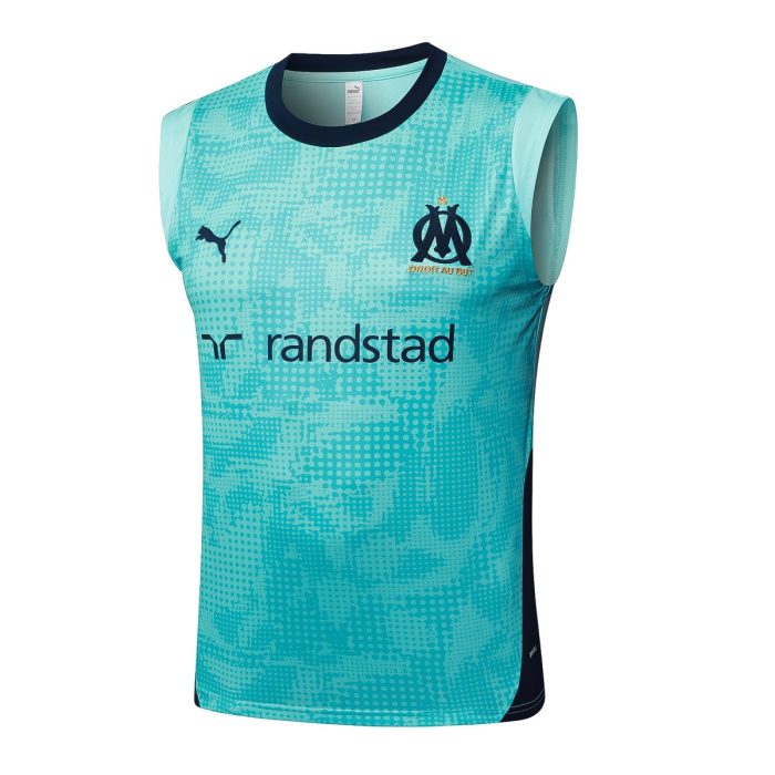 Olympique de Marseille 23-24 Vest Light Green - 图片 8