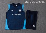 Olympique de Marseille 23-24 Vest Top Blue - 图片 2