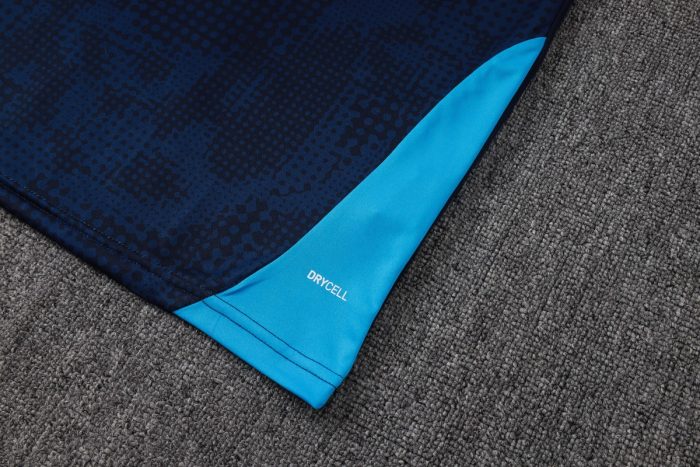 Olympique de Marseille 23-24 Vest Top Blue - 图片 4