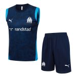 Olympique de Marseille 23-24 Vest Top Blue - 图片 8