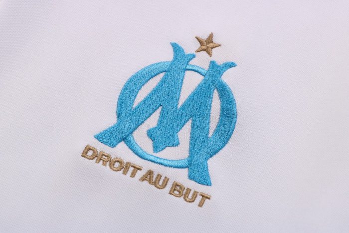 Olympique de Marseille 22/23 Polo White - 图片 5