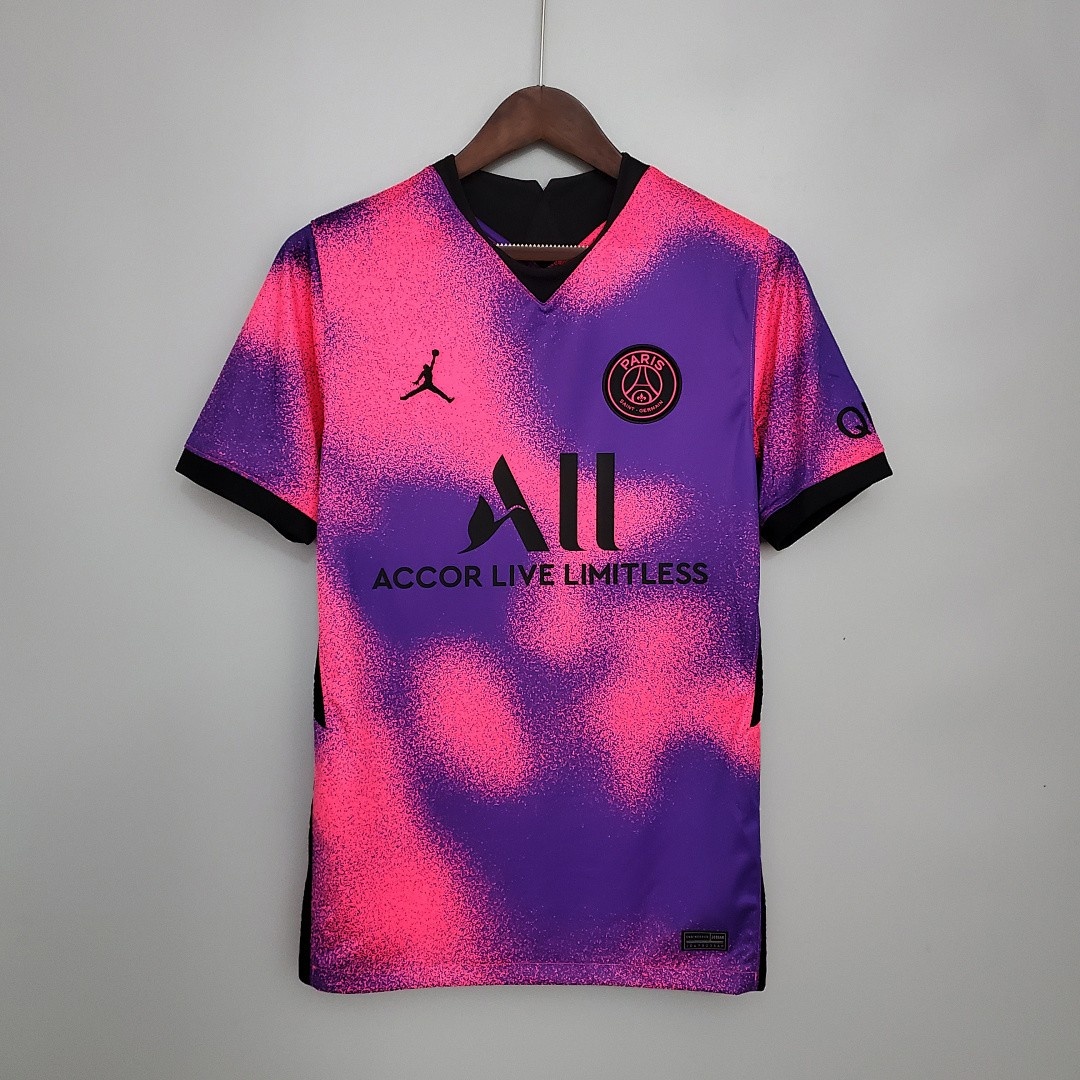 20/21 Jordan PSG Fourth Away Purple Jersey