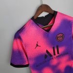 20/21 Jordan PSG Fourth Away Purple Jersey - 图片 6