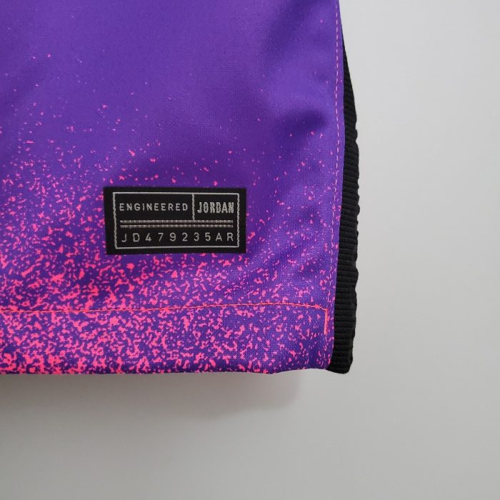 20/21 Jordan PSG Fourth Away Purple Jersey - 图片 7