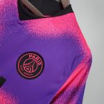 20/21 Jordan PSG Fourth Away Purple Jersey - 图片 8