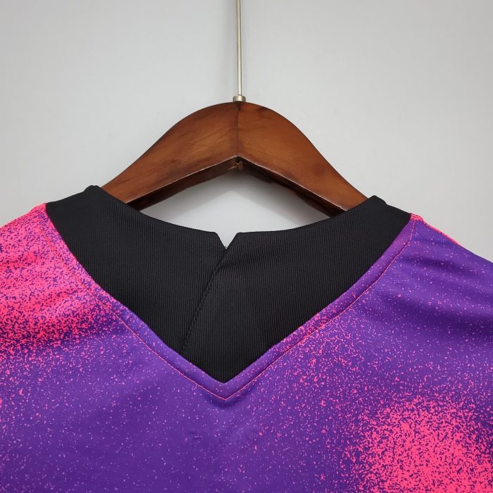 20/21 Jordan PSG Fourth Away Purple Jersey - 图片 9