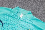 Olympique de Marseille 23-24 Half-Zip Jacket Lake Blue (Front Print) - 图片 6