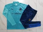 Olympique de Marseille 23-24 Half-Zip Jacket Lake Blue (Front Print) - 图片 9