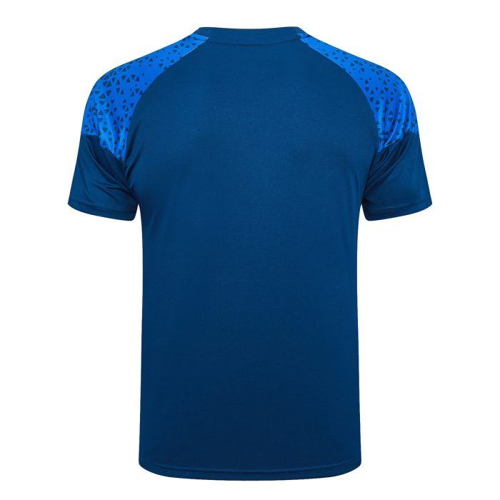 Olympique de Marseille 23-24 Blue Short Sleeve Training Suit - 图片 7